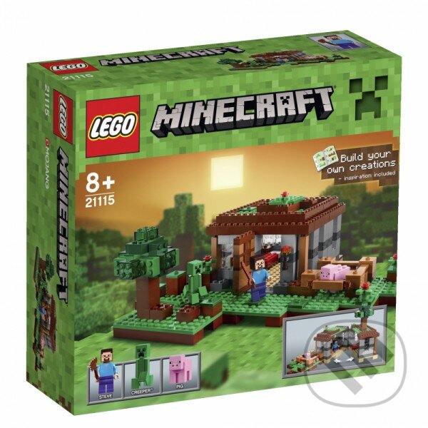Společenská hra: LEGO Minecraft 21115 Prvá noc (LEGO). LEGO, 2015 Společenská hra: LEGO Minecraft 21115 Prvá noc (LEGO). LEGO, 2015