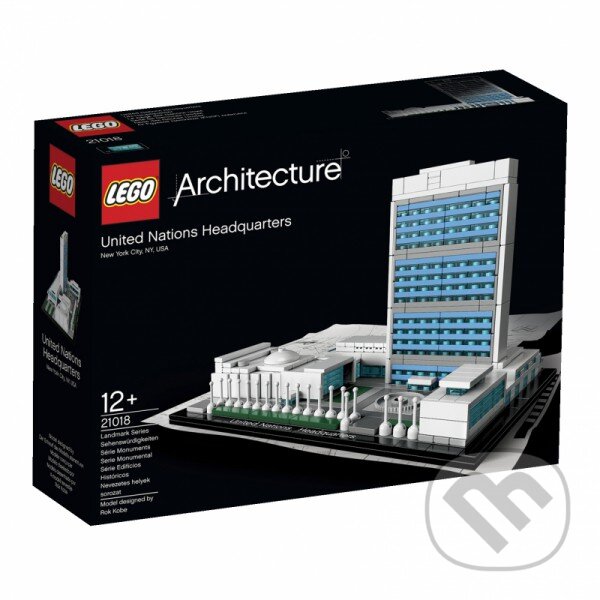 Spoločenská hra: LEGO Architecture 21018 Sídlo Spojených národov (LEGO). LEGO, 2015 Spoločenská hra: LEGO Architecture 21018 Sídlo Spojených národov (LEGO). LEGO, 2015