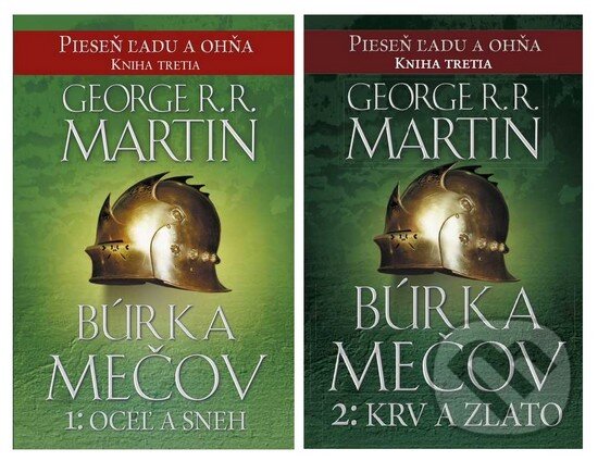 Kniha: Búrka mečov 1+2 (George R.R. Martin). Tatran, 2015 Kniha: Búrka mečov 1+2 (George R.R. Martin). Tatran, 2015