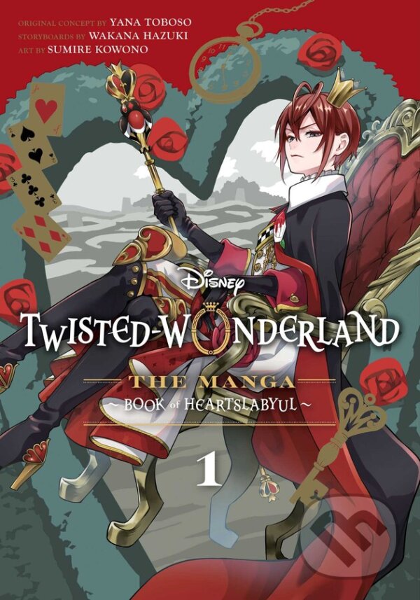 Kniha: Disney Twisted-Wonderland 1 (Wakana Hazuki a Yana Toboso). Viz Media, 2023 Kniha: Disney Twisted-Wonderland 1 (Wakana Hazuki a Yana Toboso). Viz Media, 2023