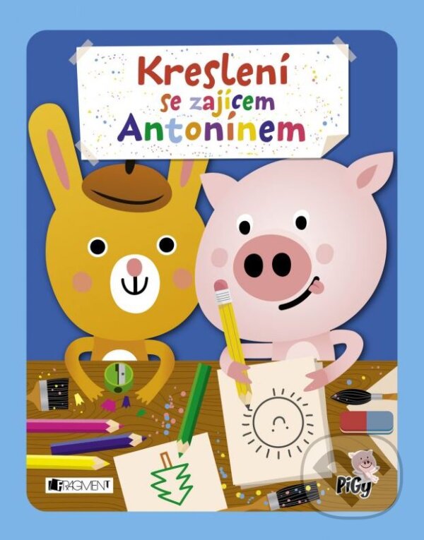 Kniha: Kreslení se zajícem Antonínem (Jan Vajda a Zuzana Pavésková). Nakladatelství Fragment, 2015 Kniha: Kreslení se zajícem Antonínem (Jan Vajda a Zuzana Pavésková). Nakladatelství Fragment, 2015