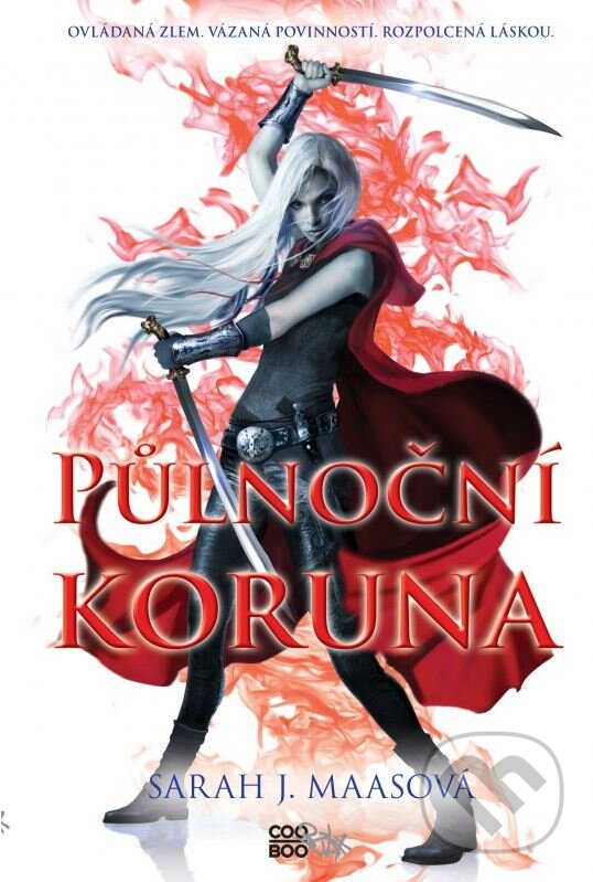 Kniha: Půlnoční koruna (Sarah J. Maas). CooBoo CZ, 2016 Kniha: Půlnoční koruna (Sarah J. Maas). CooBoo CZ, 2016
