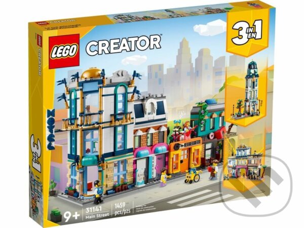 Společenská hra: LEGO® Creator 3 v 1 31141 Hlavná ulica (LEGO). LEGO, 2023 Společenská hra: LEGO® Creator 3 v 1 31141 Hlavná ulica (LEGO). LEGO, 2023