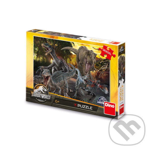Puzzle: Jurský svět 300 (Dino). Dino, 2023 Puzzle: Jurský svět 300 (Dino). Dino, 2023