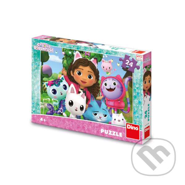 Puzzle: Gabi na zahradě (Dino). Dino, 2023 Puzzle: Gabi na zahradě (Dino). Dino, 2023