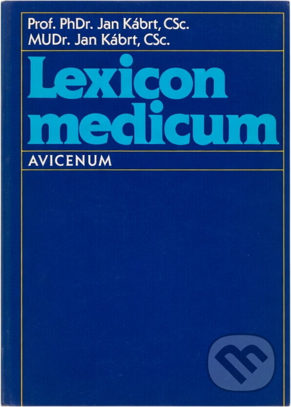 Kniha: Lexicon medicum (Jan Kábrt). , 1988 Kniha: Lexicon medicum (Jan Kábrt). , 1988