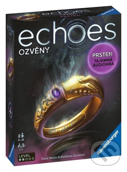 Společenská hra: Ravensburger Echoes - Prsten (Ravensburger). Ravensburger, 2023 Společenská hra: Ravensburger Echoes - Prsten (Ravensburger). Ravensburger, 2023
