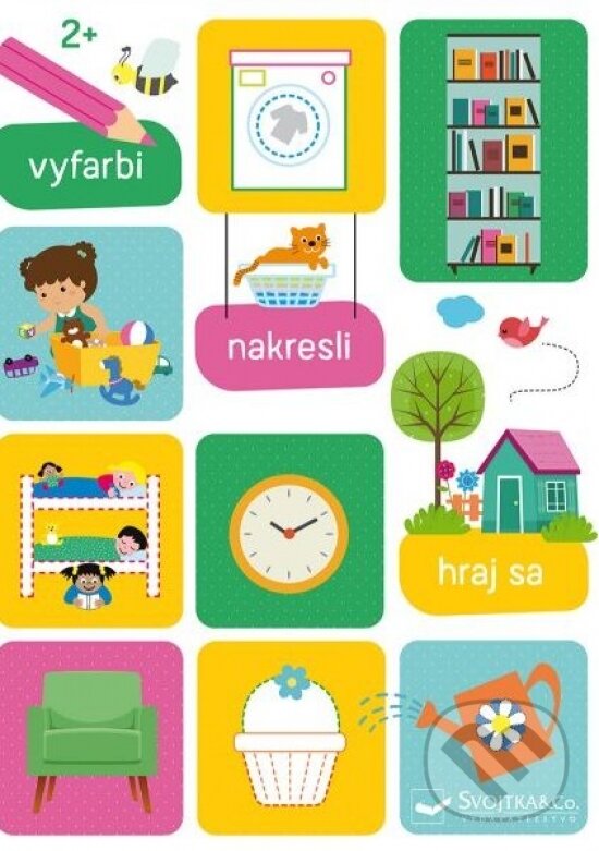 Kniha: Vyfarbi, nakresli, hraj sa (Svojtka&Co.). Svojtka&Co., 2023 Kniha: Vyfarbi, nakresli, hraj sa (Svojtka&Co.). Svojtka&Co., 2023
