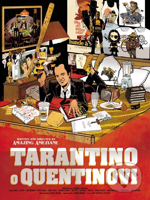 Kniha: Tarantino o Quentinovi (Amazing Améziane). Garamond, 2023 Kniha: Tarantino o Quentinovi (Amazing Améziane). Garamond, 2023