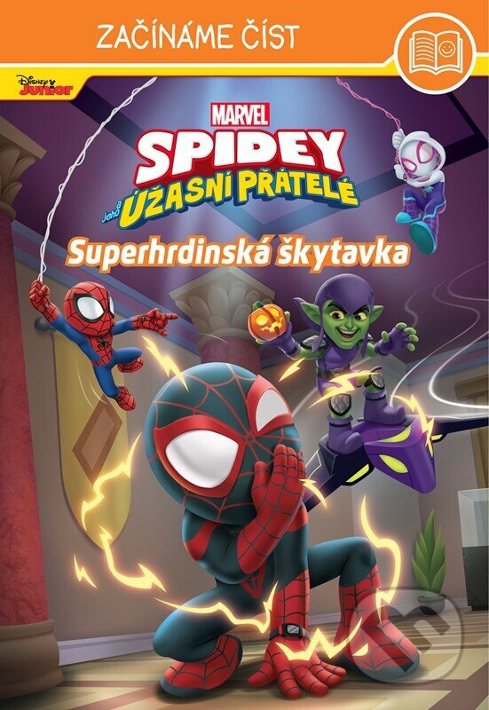 Kniha: Spidey: Superhrdinská škytavka (Egmont ČR). Egmont ČR, 2023 Kniha: Spidey: Superhrdinská škytavka (Egmont ČR). Egmont ČR, 2023