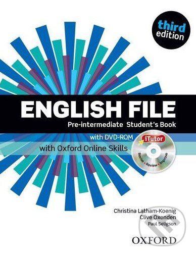 Kniha: New English File - Pre-Intermediate - Student's Book (Paul Seligson). Oxford University Press, 2013 Kniha: New English File - Pre-Intermediate - Student's Book (Paul Seligson). Oxford University Press, 2013
