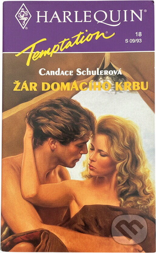 Kniha: Žár domácího krbu (Candace Schuler). Harlequin, 1993 Kniha: Žár domácího krbu (Candace Schuler). Harlequin, 1993