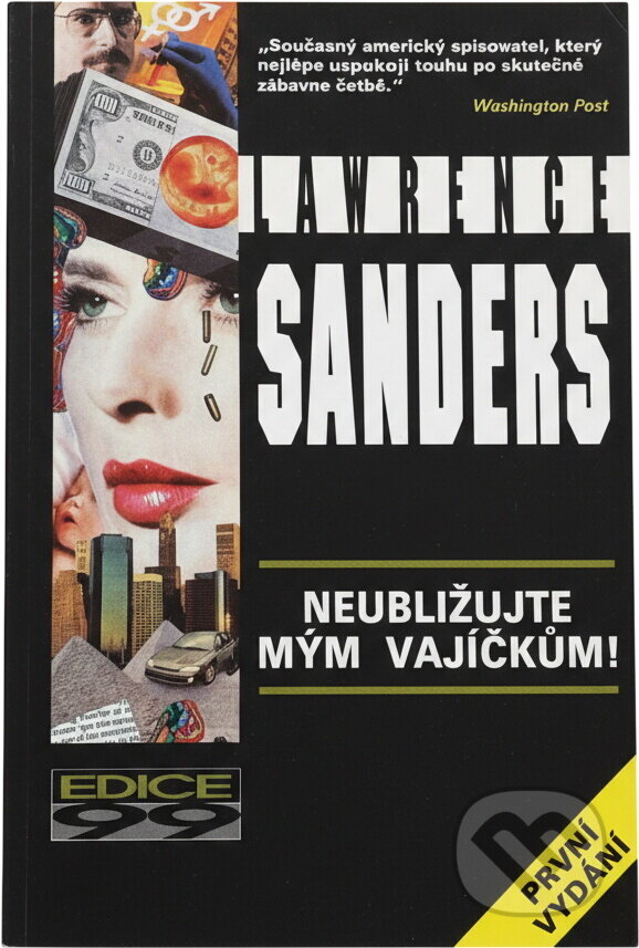 Kniha: Neubližujte mým vajíčkům! (Lawrence Sanders). , 1993 Kniha: Neubližujte mým vajíčkům! (Lawrence Sanders). , 1993
