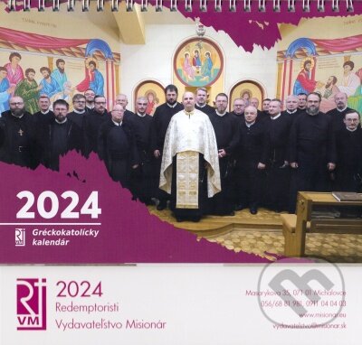 Gréckokatolícky kalendár 2024 (Misionar). Misionar, 2023 Gréckokatolícky kalendár 2024 (Misionar). Misionar, 2023