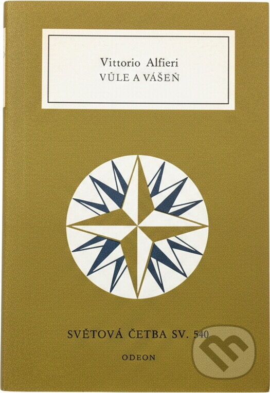 Kniha: Vůle a vášeň (Vittorio Alfieri). Odeon, 1987 Kniha: Vůle a vášeň (Vittorio Alfieri). Odeon, 1987