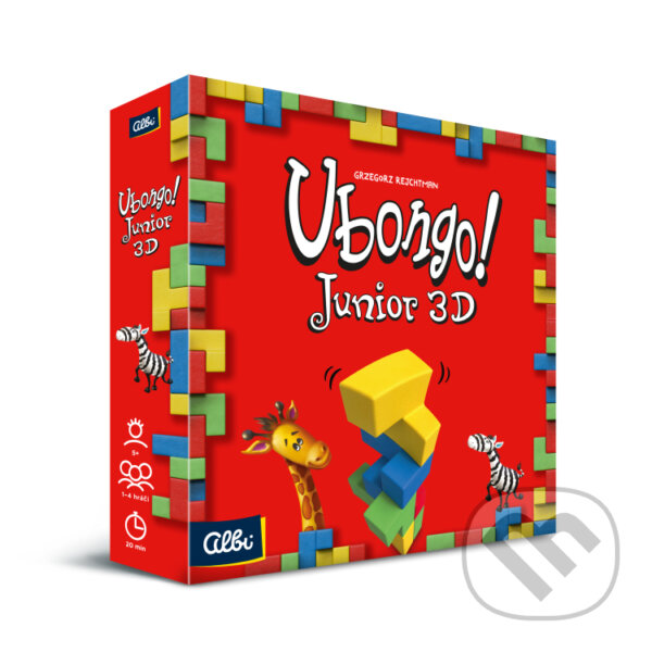 Společenská hra: Ubongo Junior 3D (Albi). Albi, 2023 Společenská hra: Ubongo Junior 3D (Albi). Albi, 2023