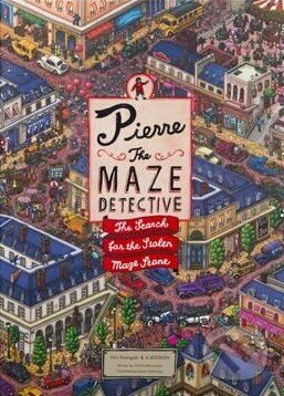 Kniha: Pierre the Maze Detective (Hiro Kamigaki). Laurence King Publishing, 2015 Kniha: Pierre the Maze Detective (Hiro Kamigaki). Laurence King Publishing, 2015