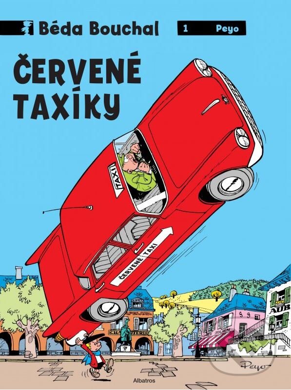 Kniha: Červené taxíky (Béda Bouchal). Albatros CZ, 2015 Kniha: Červené taxíky (Béda Bouchal). Albatros CZ, 2015
