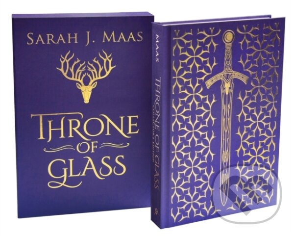 Kniha: Throne of Glass (Sarah J. Maas). Bloomsbury, 2018 Kniha: Throne of Glass (Sarah J. Maas). Bloomsbury, 2018