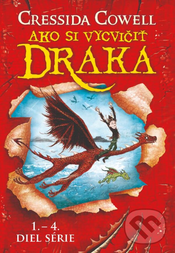 Kniha: SET Ako si vycvičiť draka (Cressida Cowell). Slovart, 2023 Kniha: SET Ako si vycvičiť draka (Cressida Cowell). Slovart, 2023