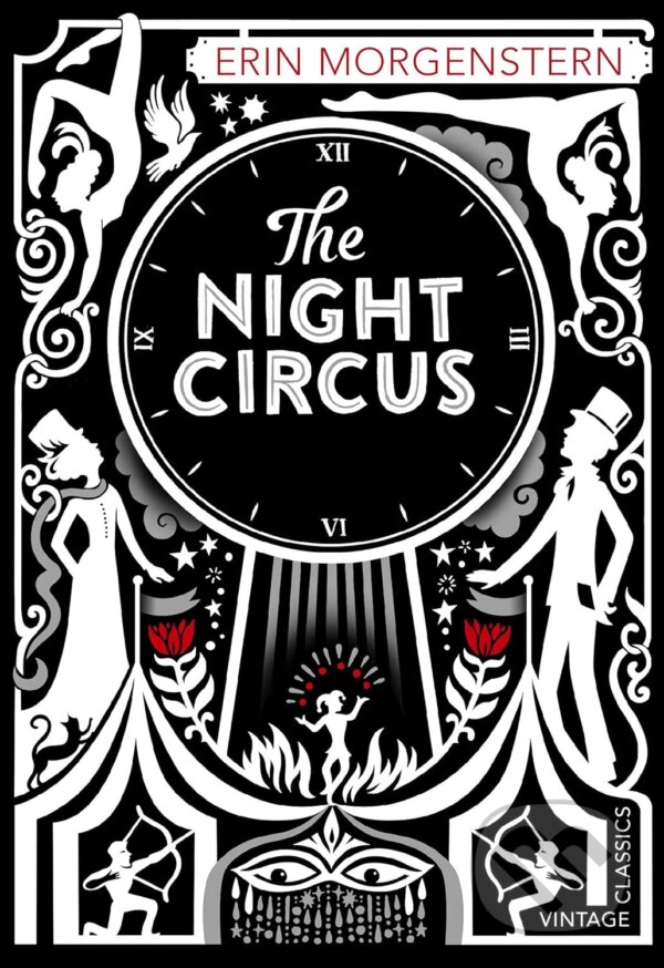 Kniha: The Night Circus (Erin Morgenstern). Vintage, 2016 Kniha: The Night Circus (Erin Morgenstern). Vintage, 2016