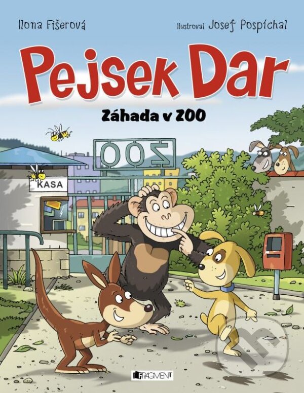 Kniha: Pejsek Dar: Záhada v ZOO (Ilona Fišerová). Nakladatelství Fragment, 2015 Kniha: Pejsek Dar: Záhada v ZOO (Ilona Fišerová). Nakladatelství Fragment, 2015