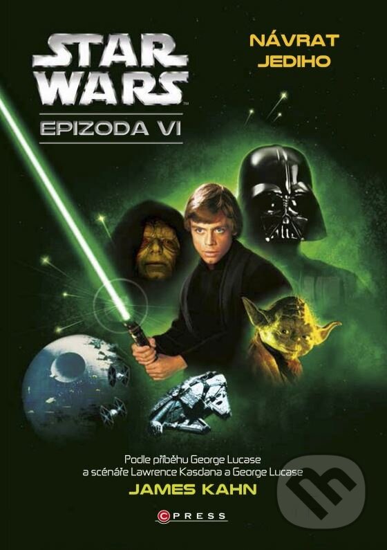 Kniha: Star Wars: Návrat Jediho (George Lucas a James Kahn). CPRESS, 2015 Kniha: Star Wars: Návrat Jediho (George Lucas a James Kahn). CPRESS, 2015
