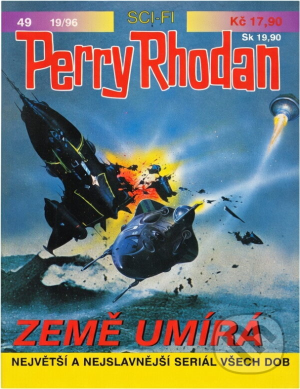 Kniha: Země umírá (Clark Darlton). Ivo Železný, 1996 Kniha: Země umírá (Clark Darlton). Ivo Železný, 1996
