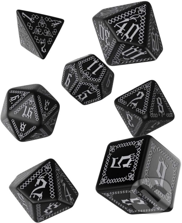 Společenská hra: Sada kociek Pathfinder: Carrion Crown (Q-workshop). Q-workshop, 2023 Společenská hra: Sada kociek Pathfinder: Carrion Crown (Q-workshop). Q-workshop, 2023