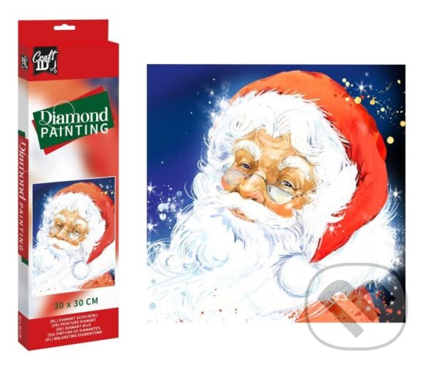 Diamantový obrázek - Santa Claus (Grafix). Grafix, 2023 Diamantový obrázek - Santa Claus (Grafix). Grafix, 2023