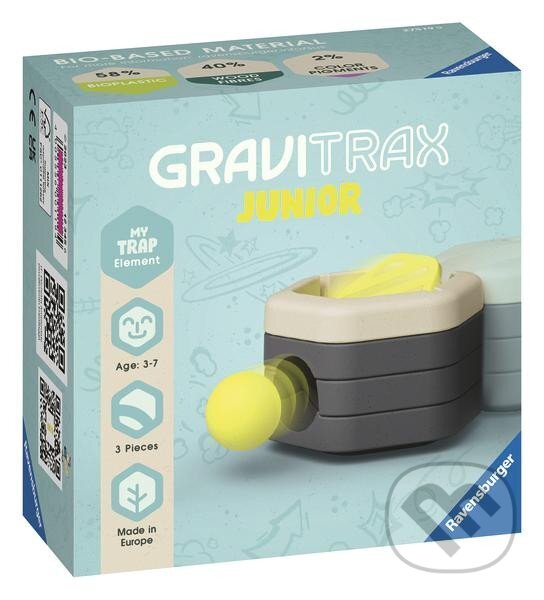 Společenská hra: GraviTrax Junior Past (Ravensburger). Ravensburger, 2023 Společenská hra: GraviTrax Junior Past (Ravensburger). Ravensburger, 2023