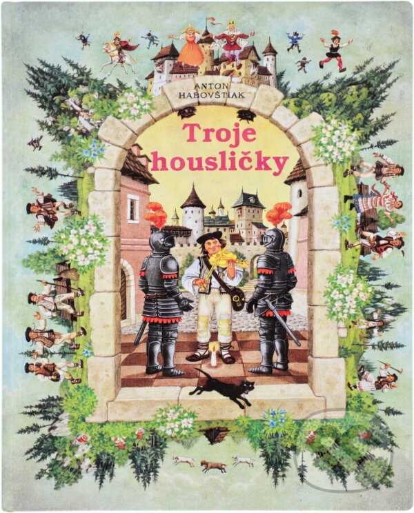 Kniha: Troje housličky (Anton Habovštiak). Oriens, 1994 Kniha: Troje housličky (Anton Habovštiak). Oriens, 1994