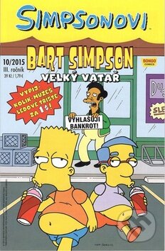 Kniha: Bart Simpson: Velký vatař (Matt Groening). Crew, 2015 Kniha: Bart Simpson: Velký vatař (Matt Groening). Crew, 2015
