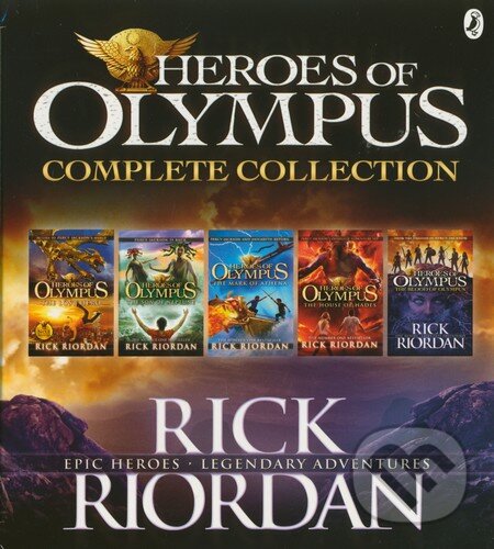 Kniha: Heroes of Olympus Complete Collection (Rick Riordan). Penguin Books, 2015 Kniha: Heroes of Olympus Complete Collection (Rick Riordan). Penguin Books, 2015