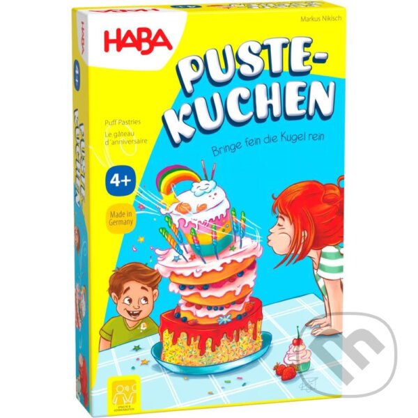 Spoločenská hra: Puff Pastries (Haba). Haba, 2023 Spoločenská hra: Puff Pastries (Haba). Haba, 2023