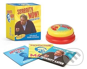 Seinfeld: Serenity Now! Talking Button: Featuring the voice of Frank Costanza! (Jerry Stiller). RP Minis, 2019 Seinfeld: Serenity Now! Talking Button: Featuring the voice of Frank Costanza! (Jerry Stiller). RP Minis, 2019