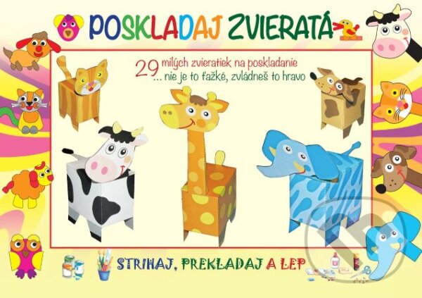 Kniha: Poskladaj zvieratá (Foni book). Foni book, 2023 Kniha: Poskladaj zvieratá (Foni book). Foni book, 2023