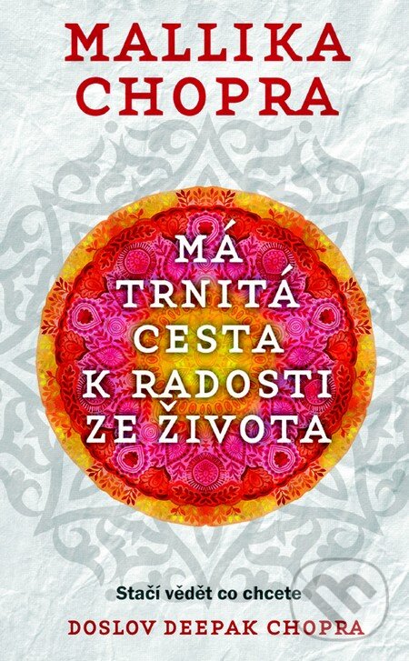 Kniha: Má trnitá cesta k radosti ze života (Mallika Chopra). Metafora, 2015 Kniha: Má trnitá cesta k radosti ze života (Mallika Chopra). Metafora, 2015