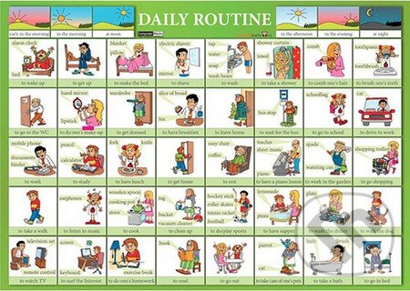 Kniha: Daily Routine (každodenní aktivity) (Computer Media). Computer Media, 2015 Kniha: Daily Routine (každodenní aktivity) (Computer Media). Computer Media, 2015