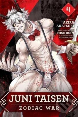 Kniha: Juni Taisen: Zodiac War 4 (Akira Akatsuki). Viz Media, 2019 Kniha: Juni Taisen: Zodiac War 4 (Akira Akatsuki). Viz Media, 2019