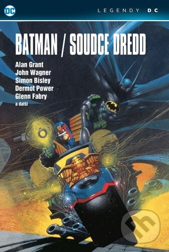 Kniha: Batman Soudce Dredd (Alan Grant, John Wagner a kolektiv). Crew, 2023 Kniha: Batman Soudce Dredd (Alan Grant, John Wagner a kolektiv). Crew, 2023