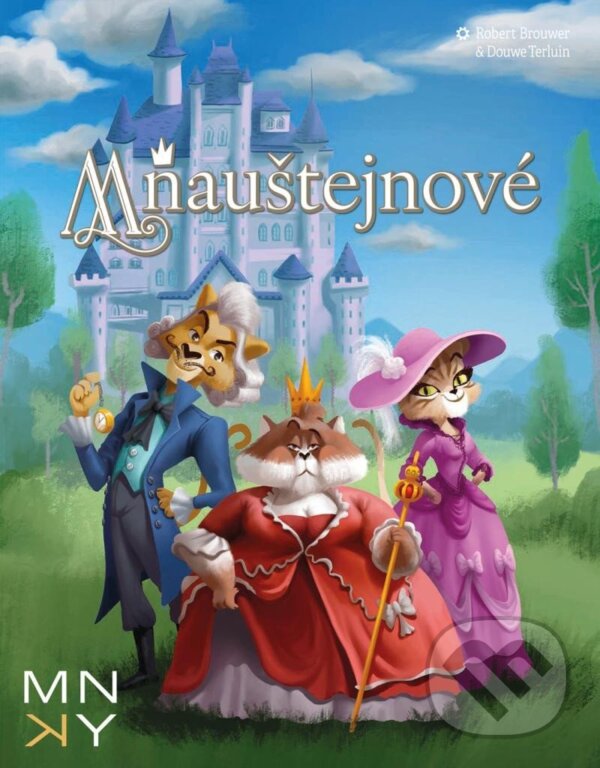 Společenská hra: Mňauštejnové (MNKY Entertainment). MNKY Entertainment, 2023 Společenská hra: Mňauštejnové (MNKY Entertainment). MNKY Entertainment, 2023