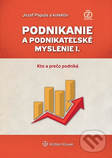 Kniha: Podnikanie a podnikateľské myslenie I. (Jozef Papula a kolektiv). Wolters Kluwer, 2015 Kniha: Podnikanie a podnikateľské myslenie I. (Jozef Papula a kolektiv). Wolters Kluwer, 2015
