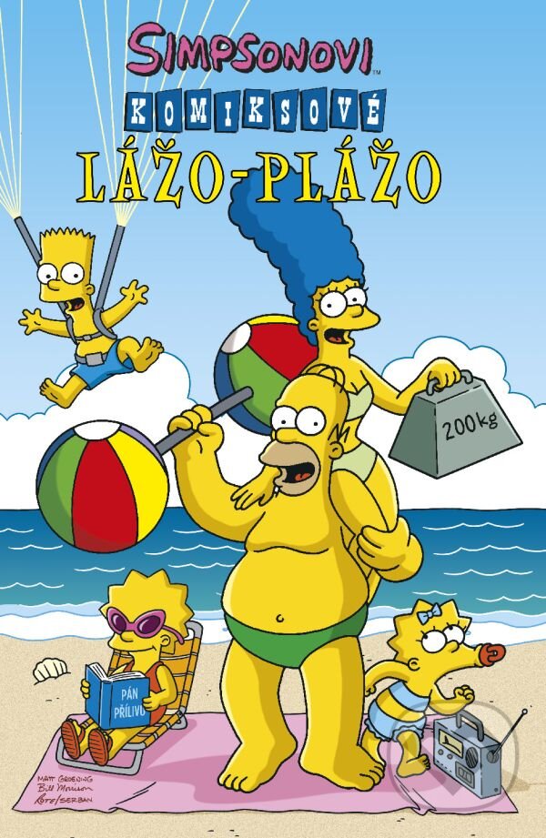 Kniha: Simpsonovi: Komiksové lážo-plážo (Matt Groening). Mytago, 2015 Kniha: Simpsonovi: Komiksové lážo-plážo (Matt Groening). Mytago, 2015