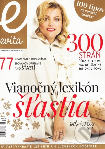 Evita magazín 12/2015, MAFRA Slovakia, 2015