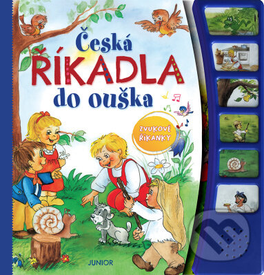 Kniha: Česká říkadla do ouška (Junior). Junior, 2023 Kniha: Česká říkadla do ouška (Junior). Junior, 2023
