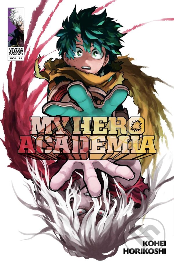 Kniha: My Hero Academia 35 (Kóhei Horikoši). Viz Media, 2023 Kniha: My Hero Academia 35 (Kóhei Horikoši). Viz Media, 2023