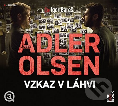 Audiokniha: Vzkaz v láhvi (Jussi Adler-Olsen). OneHotBook, 2015 Audiokniha: Vzkaz v láhvi (Jussi Adler-Olsen). OneHotBook, 2015