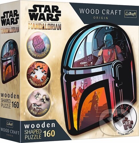 Puzzle: Wood Craft Origin puzzle The Mandalorian (Trefl). Trefl, 2023 Puzzle: Wood Craft Origin puzzle The Mandalorian (Trefl). Trefl, 2023