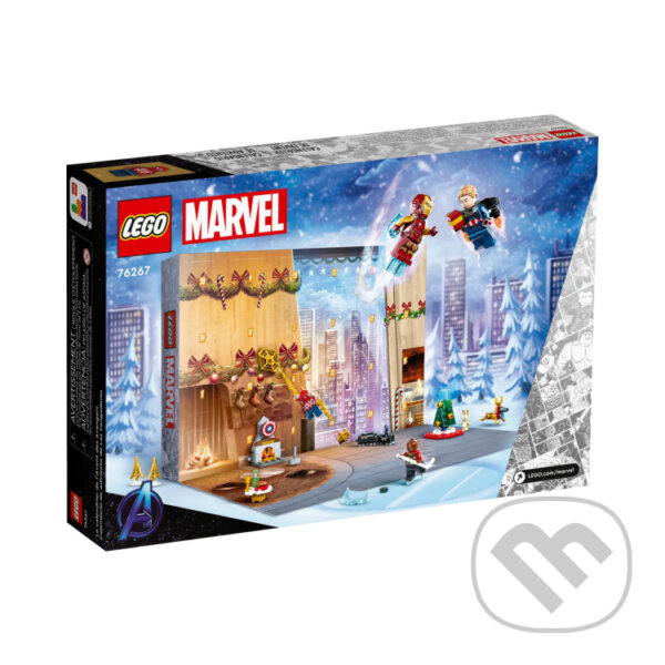 Spoločenská hra: LEGO® Marvel 76267 Adventný kalendár Avengers (LEGO). LEGO, 2023 Spoločenská hra: LEGO® Marvel 76267 Adventný kalendár Avengers (LEGO). LEGO, 2023